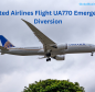 United Airlines Flight UA770 Emergency Diversion